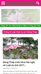 Mobile Screenshot of dongthaptourism.com